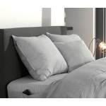 Bettwäsche-Garnitur von Zo!Home, in der Farbe Grau, aus Baumwolle, andere Perspektive, Vorschaubild