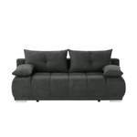 2/3-Sitzer Sofa, in der Farbe Schwarz, aus Flachgewebe, Vorschaubild
