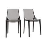 2er-Set Design-Stühle der Marke Miliboo