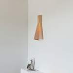 Wandlampe von Secto Design, in der Farbe Weiss, aus Walnuss, andere Perspektive, Vorschaubild