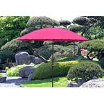 Sonnenschirm von Garden Pleasure, in der Farbe Rosa, aus Kunststoff, andere Perspektive, Vorschaubild