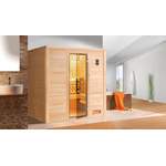Sauna-Kabine von Weka, in der Farbe Braun, aus Fichte, andere Perspektive, Vorschaubild