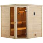 Sauna-Kabine von WEKA, in der Farbe Beige, aus Fichte, Vorschaubild