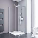 Dusch von Schulte, in der Farbe Silber, aus Sicherheitsglas, Vorschaubild