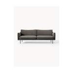 Samt-Sofa Moby der Marke Westwing Collection