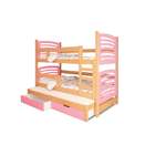 Kinderbett von Stylefy, in der Farbe Rosa, aus Holzwerkstoff, andere Perspektive, Vorschaubild
