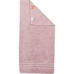 Handtuch-Set von done.®, in der Farbe Rosa, aus Frottier, andere Perspektive, Vorschaubild