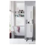 Badezimmerschrank von LOMADOX, in der Farbe Weiss, aus Qualitätsspanplatte, andere Perspektive, Vorschaubild
