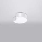 Deckenlampe von SOLLUX lighting, in der Farbe Weiss, aus Pvc, andere Perspektive, Vorschaubild