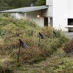 Gartenleuchte von Louis Poulsen, in der Farbe Schwarz, aus Polycarbonat, andere Perspektive, Vorschaubild