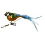 Christbaumschmuck von Birds of Glass, aus Metall, andere Perspektive, Vorschaubild