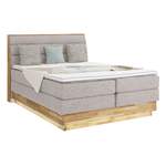 Boxspringbett von OTTO products, in der Farbe Silber, aus Polyester, andere Perspektive, Vorschaubild