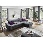 Ecksofa von PLACES OF STYLE, in der Farbe Grau, andere Perspektive, Vorschaubild