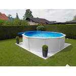 Schwimmbecken von Kwad, in der Farbe Weiss, aus Polyvinylchlorid, andere Perspektive, Vorschaubild