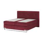 Boxspringbett von Gallery M, in der Farbe Rot, aus Metall, andere Perspektive, Vorschaubild