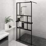 Dusch von vidaXL, in der Farbe Schwarz, aus Glas, Vorschaubild