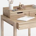 Schreibtisch von 4Home, aus Massivholz, andere Perspektive, Vorschaubild