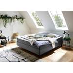 Boxspringbett von ATLANTIC home collection, in der Farbe Grau, aus Strukturstoff, andere Perspektive, Vorschaubild