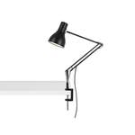 Schreibtischlampe von Anglepoise, in der Farbe Schwarz, aus Aluminium, andere Perspektive, Vorschaubild