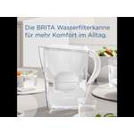 Wasserfilter von BRITA, in der Farbe Weiss, aus Kunststoff, andere Perspektive, Vorschaubild