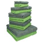 Handtuch-Set von Betz, in der Farbe Grün, aus Baumwolle, andere Perspektive, Vorschaubild