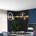 Moderne 7-Licht-Gold-Kücheninsel-Leuchte der Marke Homary