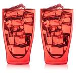 Glas von Markenwarenshop-Style, in der Farbe Rot, andere Perspektive, Vorschaubild
