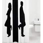 Duschvorhang von Sanilo, in der Farbe Schwarz, aus Polyester, andere Perspektive, Vorschaubild