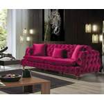 2/3-Sitzer Sofa von JVmoebel, in der Farbe Lila, aus Textil, andere Perspektive, Vorschaubild