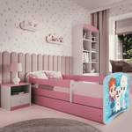 Kinderbett von Kids Club Collection, in der Farbe Rosa, aus Holzwerkstoff, andere Perspektive, Vorschaubild