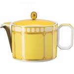 Teekocher von Swarovski x Rosenthal, in der Farbe Gelb, aus Porzellan, Vorschaubild