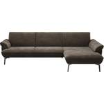 Ecksofa von himolla, in der Farbe Beige, aus Flachgewebe, andere Perspektive, Vorschaubild