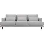 2/3-Sitzer Sofa von TOM TAILOR HOME, in der Farbe Grau, andere Perspektive, Vorschaubild