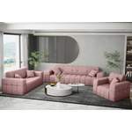 Sofagarnitur von Fun Möbel, in der Farbe Rosa, aus Polyurethan, andere Perspektive, Vorschaubild