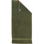 Handtuch-Set von done.®, in der Farbe Grün, aus Frottier, andere Perspektive, Vorschaubild