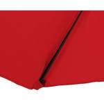Sonnenschirm von Ondis24, in der Farbe Rot, aus Polyester, andere Perspektive, Vorschaubild