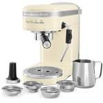 Kaffeemaschine von KITCHENAID, in der Farbe Beige, aus Edelstahl, andere Perspektive, Vorschaubild