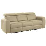 2/3-Sitzer Sofa von home affaire, in der Farbe Beige, aus Kunstleder, andere Perspektive, Vorschaubild