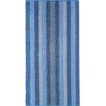 Handtuch-Set von Cawö, in der Farbe Blau, aus Frottier, andere Perspektive, Vorschaubild