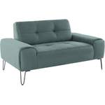 2/3-Sitzer Sofa, in der Farbe Grün, aus Metall, andere Perspektive, Vorschaubild