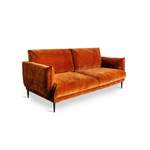 2/3-Sitzer Sofa von Fun Möbel, in der Farbe Braun, aus Polyurethan, Vorschaubild