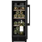 Kühlschrank von Bosch, in der Farbe Schwarz, aus Glas, andere Perspektive, Vorschaubild