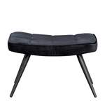 Sitzhocker von Möbel Exclusive, in der Farbe Schwarz, aus Metall, andere Perspektive, Vorschaubild