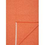 Bettuberwurf von ESKIMO, in der Farbe Orange, aus Wolle, andere Perspektive, Vorschaubild