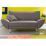 2/3-Sitzer Sofa von INOSIGN, in der Farbe Grau, aus Kunstleder, andere Perspektive, Vorschaubild