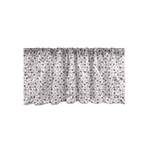 Scheibengardine von Abakuhaus, in der Farbe Grau, aus Microfaser, andere Perspektive, Vorschaubild