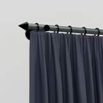 Gardinenstange von indeko, in der Farbe Schwarz, aus Metall, andere Perspektive, Vorschaubild