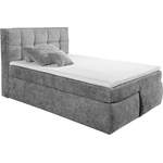 Boxspringbett von ED EXCITING DESIGN, in der Farbe Grau, aus Kunststoff, Vorschaubild