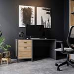 Schreibtisch von loftscape, in der Farbe Schwarz, aus Holzwerkstoff, andere Perspektive, Vorschaubild