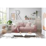 2/3-Sitzer Sofa von KAWOLA, in der Farbe Rosa, aus Stoff, andere Perspektive, Vorschaubild
